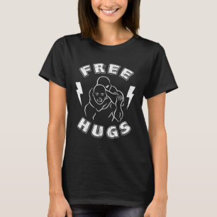 CAMISETA JIU JITSU PARA BEASTS FREE HUGS CHOKE BJJ
