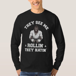 Camiseta Jiu Jitsu Rolando BJJ Grappling Gorilla