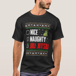 Camiseta Jiu Jitsu Ugly Para O Natal