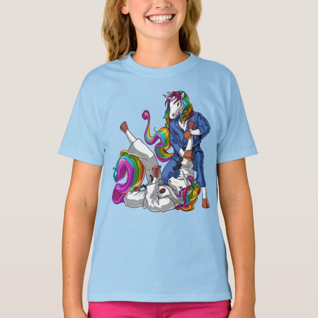 Camiseta Jiu-Jitsu Unicorns (Frente)
