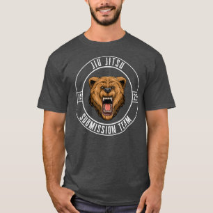 Camiseta Jiu Jitsu Urso Brasileiro Jiu Jitsu BJJ e