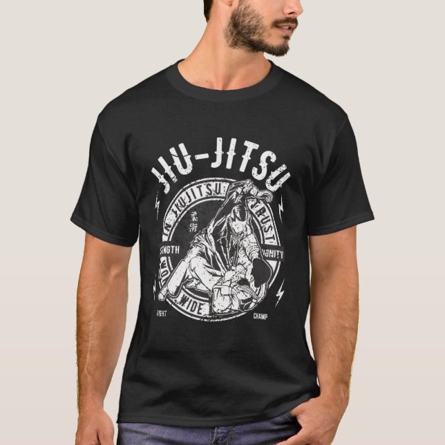 Camiseta Jiu-Jitsu Visto Bjj Jiu Jitsu (Frente)