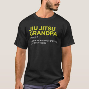 Camiseta Jiu Jitsu Vovô Definição Artes Marciais Engraçadas