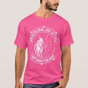 Camiseta Jiu Jitsu Wolf - Brasileiro Jiu Jitsu E Bjj