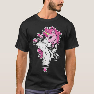 Camiseta JiuJitsu Taekwondo Briga do Unicórnio Oferece Kara