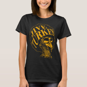 Camiseta Jive Ação de Graças Legal Turquia Chefe Retro Silh