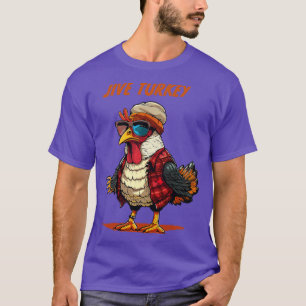 Camiseta Jive Turkey Retro Slang