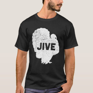 Camiseta Jive Turkey White Distress T Shirt