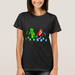 Camiseta Jj e Mikey Feliz Aniversário
