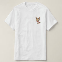 Camiseta JJ Sitting Small Logo com logotipo FMF e AID na pa