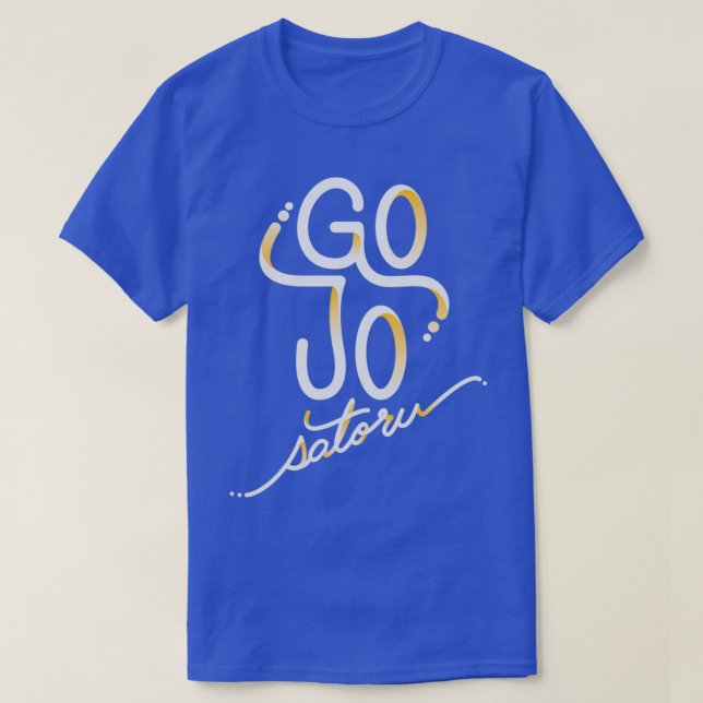 Camiseta JJK Gojo Satoru (Frente do Design)