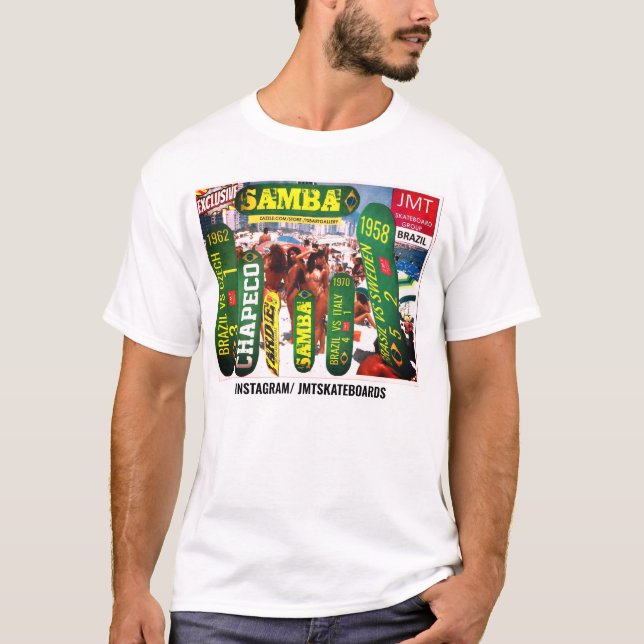 Camiseta JMT BRAZIL SKATEBOARD (Frente)