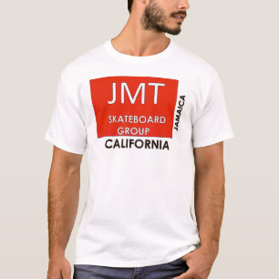 Camiseta JMT OFFICIAL SK8 Camisa-T básica masculina