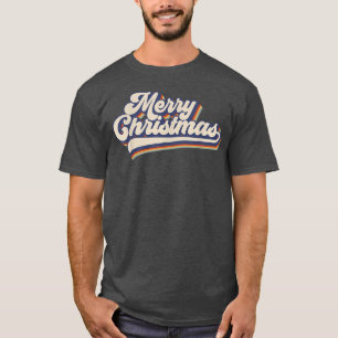 Camiseta JO7P Vintage Merry Xmas Christmas Vibes Pajama Fam