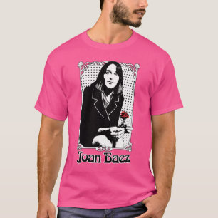 Camiseta Joan Baez Retro Aestética