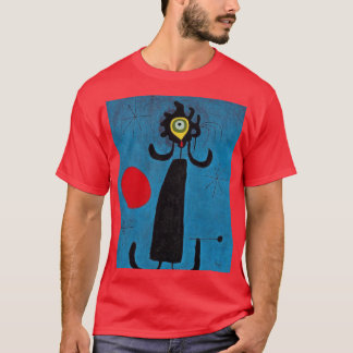 Camiseta Joan Miro Woman in Front of the Sun caesium funny