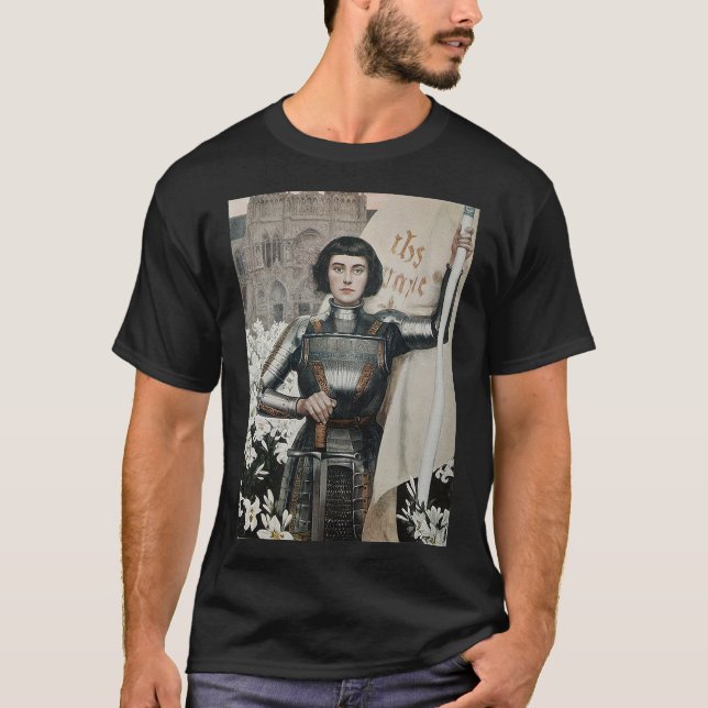Camiseta Joan of Arc - Albert Lynch Poster (Frente)