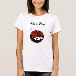 Camiseta Joaninha Amor, Dia dos Namorados de Desenho Animad