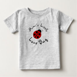 Camiseta Joaninha Bonita Personalizada Mimi's Little Love B