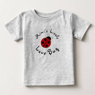 Camiseta Joaninha Bonita Personalizada Mimi's Little Love B