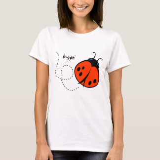Camiseta joaninha, buggin