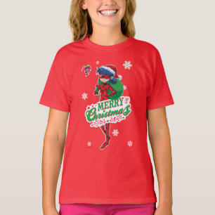 Camiseta Joaninha   Feliz Natal