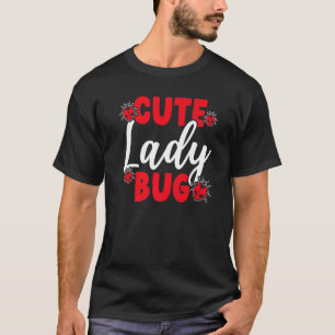 Camiseta Joaninha Fofa Caçadora de Insetos Entomologia Caça