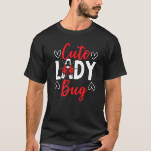 Camiseta Joaninha Fofa Caçadora de Insetos Entomologia Caça