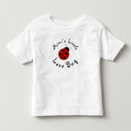 Camiseta Joaninha Fofa Personalizada Mimi's Little Love Bug