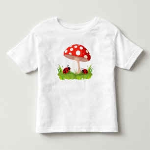 Camiseta Joaninhas Coloridas Descansando Abaixo