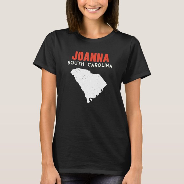 Camiseta Joanna South Carolina USA State America Travel (Frente)