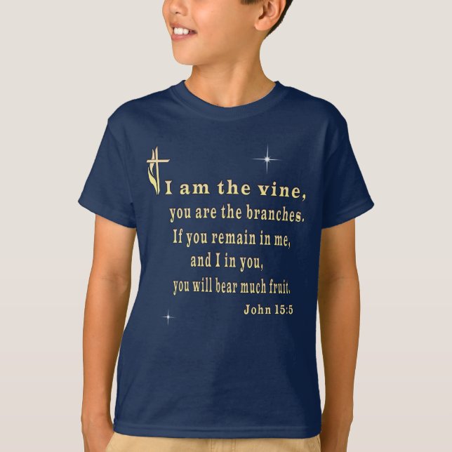 Camiseta João 15:5 (Frente)