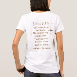 Camiseta João 3:16