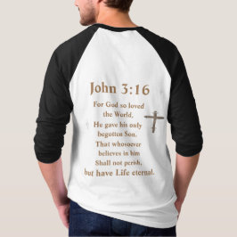 Camiseta João 3:16