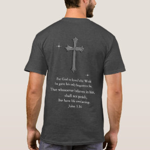 Camiseta João 3:16 Cristão