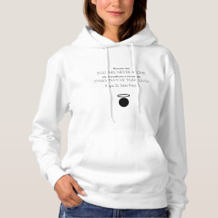 Camiseta João Paulo II Cita Hoodie de Mulheres