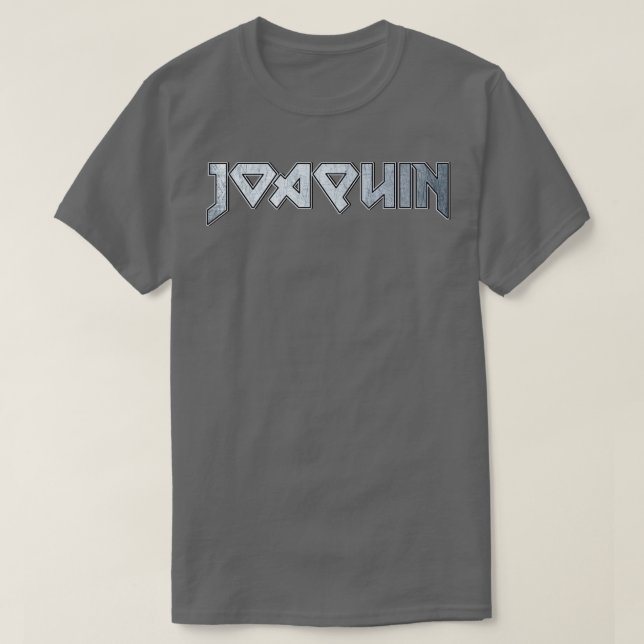 Camiseta Joaquin de metal pesado (Frente do Design)