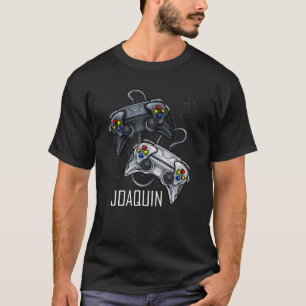Camiseta Joaquin Video Game Online Gamer Player Boys