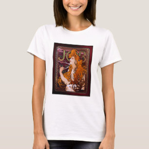 Camiseta JOB de Alphonse Mucha