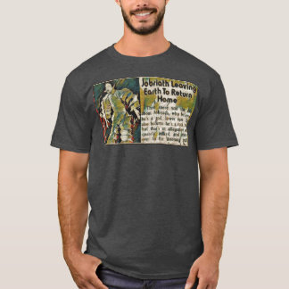 Camiseta Jobriath Deixando A Terra Para Voltar Para Casa