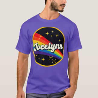 Camiseta Jocelynn Rainbow No Space Vintage Style
