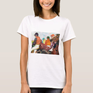 Camiseta Jockey e Horse, Edgar Degas