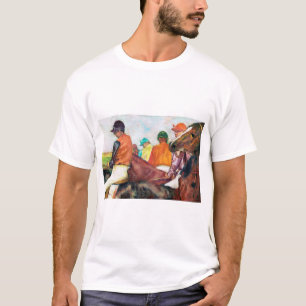 Camiseta Jockey e Horse, Edgar Degas