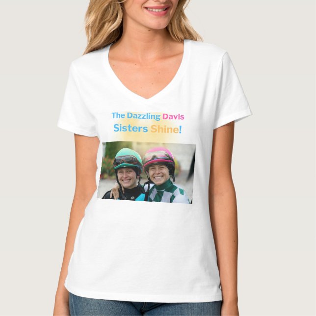 Camiseta Jockeys - As Irmãs Davis (Frente)