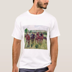 Camiseta Jockeys e Race Horses, Edgar Degas