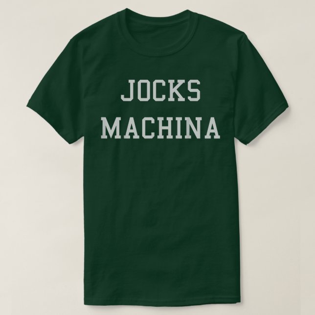 Camiseta Jocks Machina (Frente do Design)