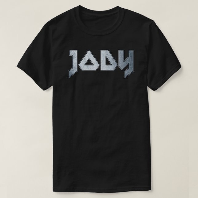 Camiseta Jody de metal pesado (Frente do Design)