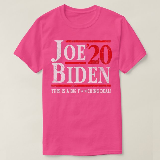 Camiseta Joe 2020 É Um Grande Negócio (Frente do Design)