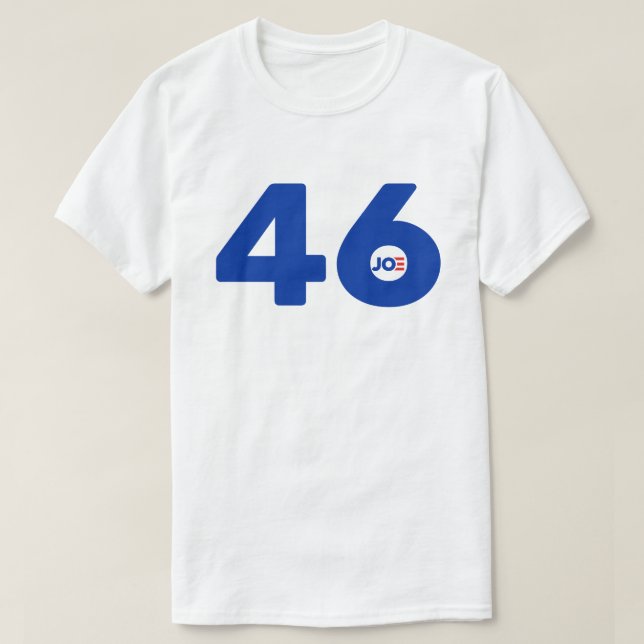 Camiseta Joe Biden 46º Presidente EUA (Frente do Design)