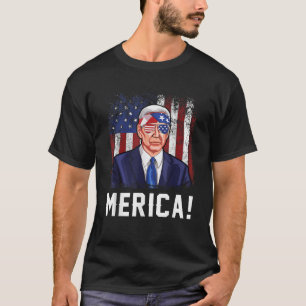 Camiseta Joe Biden 4 de julho Merica Men Women American Fl